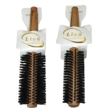 MiraLive Liva 540 350 Saç Fırçası Yanmaz Profesyonel Fön Fırçası 2 Adet