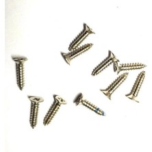 MiraLive Klips, Menteşe, Ayak, Ağaç, Sunta Vidası 2,2x9,5mm - Nikel 1000 Adet