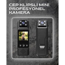 MiraLive Wifi Destekli Mini Kamera – 180° Dönebilen Lens, 1080P Video, Tft Ekranlı