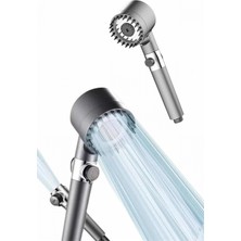 MiraLive Duş Başlığı Profesyonel Masaj Başlıklı 3 Modlu Yeni Nesil Masaj Uçlu Su Tasarruflu