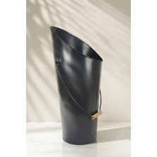 Metal Odun Kömür Şemsiyelik Kova Antrasit