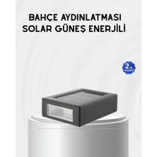 MiraLive Güneş Enerjili Su Geçirmez Bahçe Apliği Uzun Ömürlü Led’li