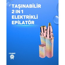 MiraLive Kaş ve Yüz Epilation Aleti – Kolay Kullanımlı, Portatif Shaver USB Şarjlı