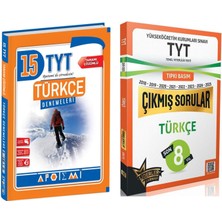 Apotemi Tyt Türkçe Deneme ve 8 Yıl Çıkmış Sorular Seti 2 Kitap