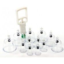 MiraLive 100 Adet 7 Numara Hacamat Kupası - Pompa Hediyeli