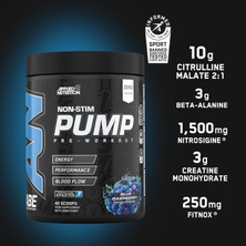 Applied Nutrition Abe Stim Free Pump Preworkout Energy & Strength With Citrulline Creatine Beta Alanine 40 Servis