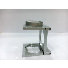 MiraLive 20 mm Büyüteç Lup Dokumacı Büyüteci Full Çelik Katlanabilir TH9007A