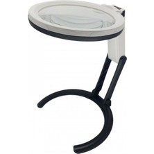 MiraLive 2X5X120MM   10 Ledli  Masaüstü Büyüteç