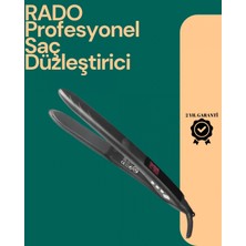 MiraLive Isı Ayarlı Profesyonel Saç Düzleştirici – Titanyum Seramik Plaka