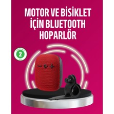 MiraLive Taşınabilir Bluetooth Hoparlör Suya Dayanıklı Kumaş Kaplama