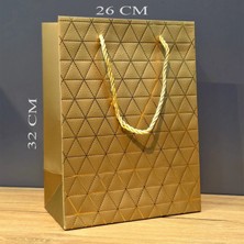 MiraLive Büyük Boy Gold Hediye Çantası