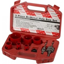 MiraLive Bi-Metal Panç Takımı - 13`lü Set (19-64 Mm), Ahşap Için, Çantalı