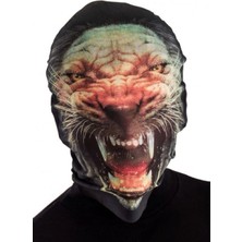 MiraLive Kafaya Tam Geçmeli Aslan Maskesi - Streç Aslan Maskesi Model 3