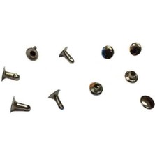 MiraLive Rivet Perçin - 7mm, Nikel, 1000 Adet