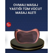 MiraLive Isıtma Özellikli Derin Yoğurma Masaj Yastığı Priz & Çakmak Girişli