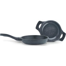 26 cm Tava ve 20 cm Sahan Seti, Şık ve Kullanışlı Mutfak Gereci