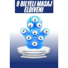 MiraLive Masaj Aleti El Şeklinde Omuz Bacak Bilyeli Masaj Eldiveni El Şekilli