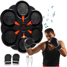 MiraLive Duvar Boks Makinesi Müzikli Bluetooth Hoparlör Özellikli LED Işıklı Ritimli 9 Mod Seviye Ayarlı Box