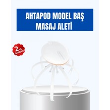 MiraLive Kablosuz Kafa ve Boyun Masaj Aleti Akıllı Kapanmalı Derin Rahatlama