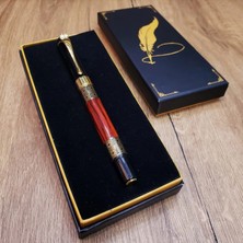 MiraLive Gold Desenli Metal Roller Kalem