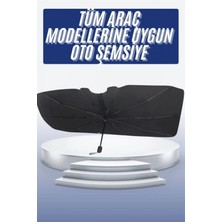 MiraLive Oto Ön Cam Güneşliği Otomatik Katlanabilir Gölgelik Oto Cam Şemsiye
