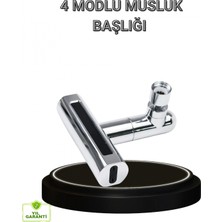 MiraLive 4 Fonksiyonlu Musluk Başlığı 360 Derece Dönebilen ve Su Tasarruflu