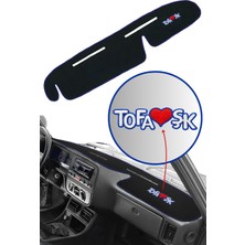 Ulus Tekstil Tofaş / Şahin / Doğan / Kartal Mavi Kenar ( Yüksek ) Torpido Koruma Halısı - Nakış Işlemeli Kaplama