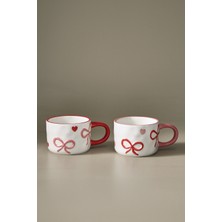 Şık 2'li 350 ml Kupa Seti, Günlük Kullanım Için Ideal Seçenek