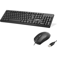 AyrStore Klavye ve Mouse Seti - Siyah KM501
