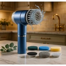 Tiklad Profesyonel 5’i 1 Arada Şarjlı Temizlik Fırçası