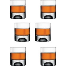 Şık 6'lı Viski Bardağı Takımı, 205 Cc, Modern ve Zarif Tasarım