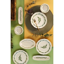 Renkli 14 Parça Kahvaltı Takımı, Şık ve Fonksiyonel Set