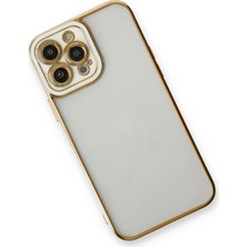 Derin Stok Iphone 13 Kılıf Liva Lens Silikon - Beyaz