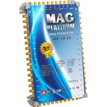 Derin Stok 10*32 Sonlu/kaskatlı Swıtchlı Uydu Santrali Mag Platınum