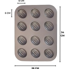 Pratik ve Şık Ceviz Kurabiye Tepsisi, Sağlıklı Pişirme Için Ideal