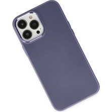 Derin Stok Iphone 13 Kılıf Asya Deri Silikon - Mor