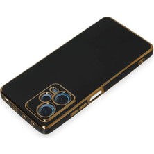 Derin Stok Redmi Note 12 Kılıf Volet Silikon - Siyah