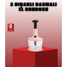 MiraLive Manuel Sebze Rondosu Pratik Bas Kes Doğrayıcı