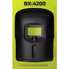 Yapımaks Kaynak Maskesi, El Tipi, Pvc, Siyah, Ce, (Cam Dahil Değildir)