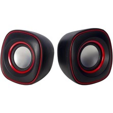 Derin Stok Magicvoice D-015 1+1 USB Mini Hoparlör - Speaker (2*5 Watt - 4 Ohm)