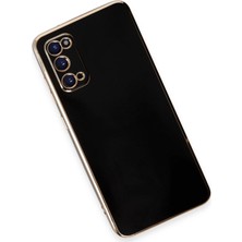 Derin Stok Galaxy S20 Kılıf Volet Silikon - Siyah