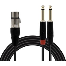 Derin Stok Magicvoice LD369A Erkek - 6.3 Mono Erkek 1.5 Metre Kablo