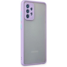 Derin Stok Galaxy A72 Kılıf Montreal Silikon Kapak - Mor