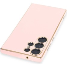 Derin Stok Galaxy S23 Kılıf Volet Silikon - Pembe