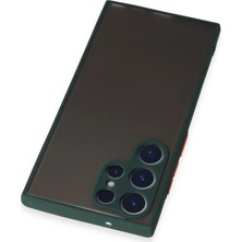 Derin Stok Galaxy S22 Kılıf Montreal Silikon Kapak - Yeşil