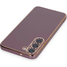 Derin Stok Galaxy S23 Kılıf Volet Silikon - Mor