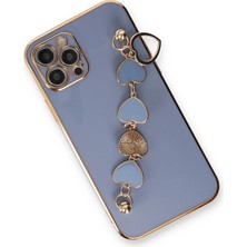 Derin Stok Iphone 12 Kılıf Esila Silikon - Gri
