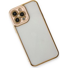 Derin Stok Iphone 13 Kılıf Liva Lens Silikon - Pudra