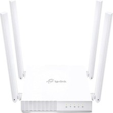 Derin Stok Tp-Link Archer C24 AC750 4 Port Kablosuz Dual Band Router