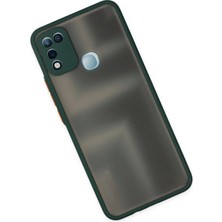 Derin Stok Infinix Hot 10 Play Kılıf Montreal Silikon Kapak - Yeşil